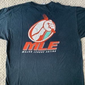 RARE MLE Major League Eating Spike TV Vintage XL